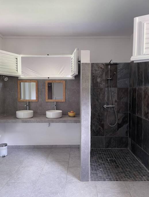 Spacieux Appartement A La Villa Montagne Ле-Карбе Экстерьер фото